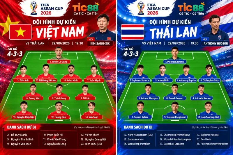 Việt Nam vs Thái Lan